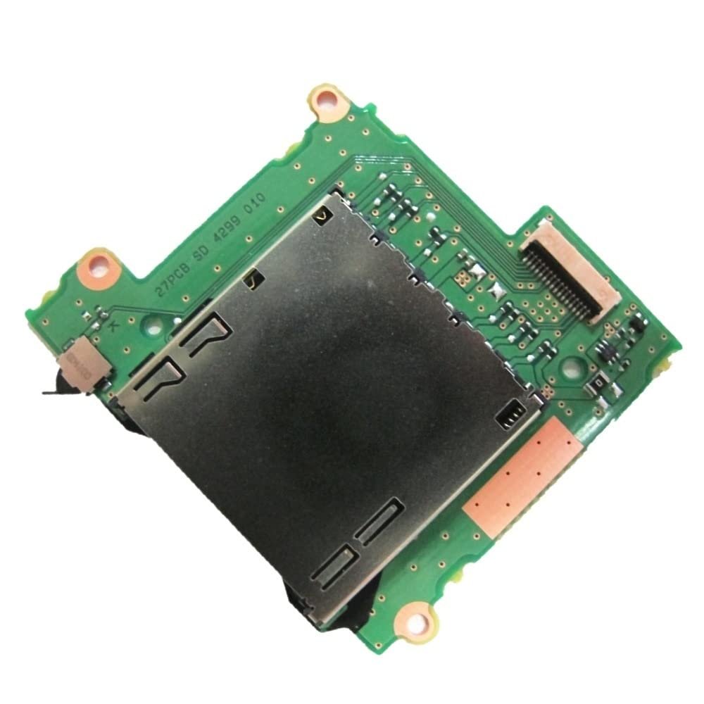 VLIZO Repair Parts Compatible with Canon EOS 1200D Rebel T5 X70,EOS 1300D Rebel T6 Kiss X80 SD Memory Card Reader Slot Board