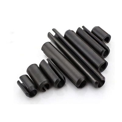 GB879 open elastic cylindrical pin elastic pin hollow pin positioning pin M1.5 M2 M2.5M3 4 5 part 1 - (Guide Length: M4x8, Color: Brown)