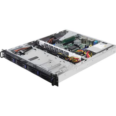 AsRock Rack 1U4LW-B650/2L2T 1U RackmountGeneral Purpose/Storage Server Barebone Single Socket AM5 (LGA 1718) AMD Ryzen 7000 Series Processors 4 SATA Bays Dual 10G LAN Dual 1G LAN