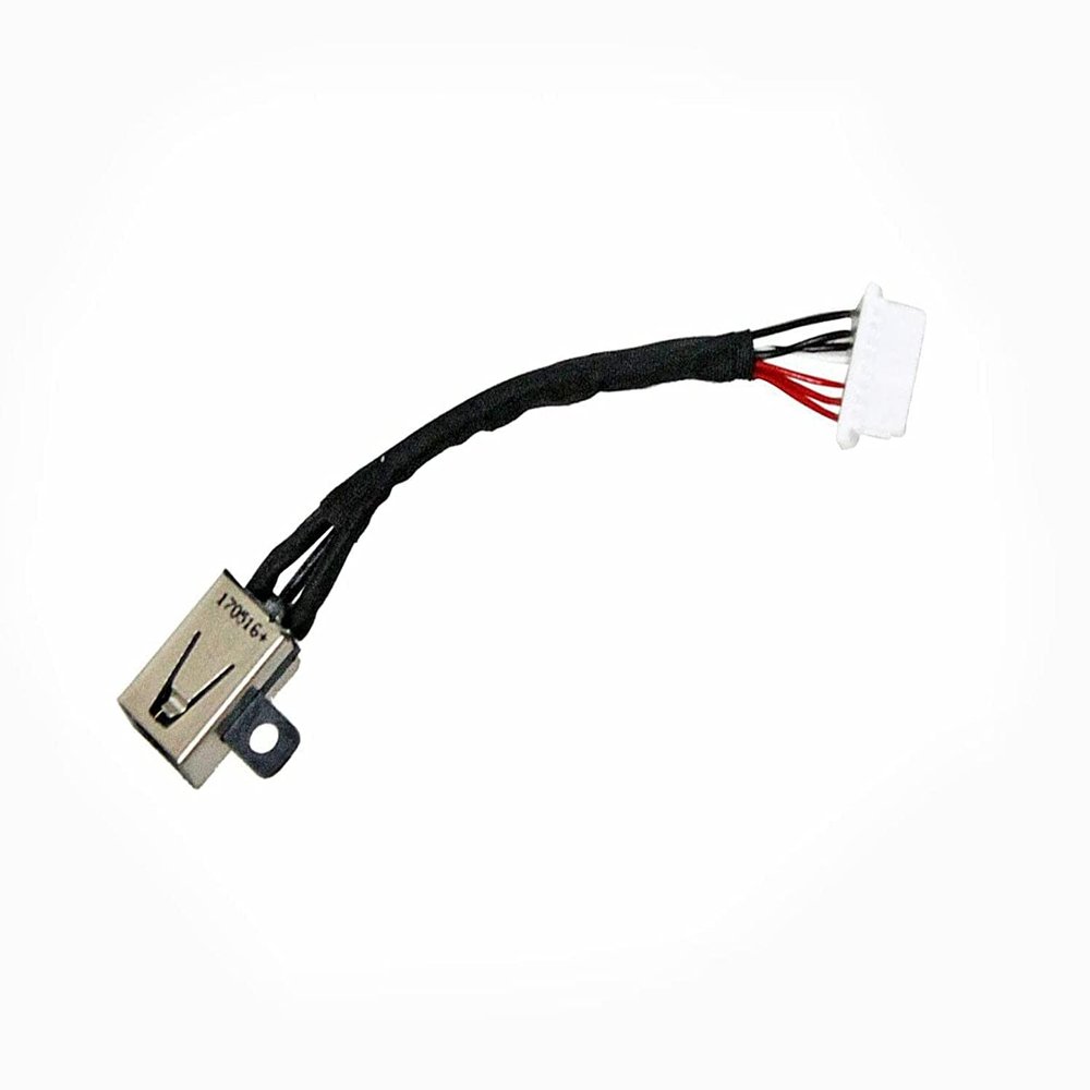 New Laptop DC Power Jack Socket Plug Charging Port with Cable for Dell inspiron 15 7786 7586 7778 7386 7779 13 7390 15 7586 17 7786 7791 Series 450.0EZ0A.0011 06VV22 0ND3N8 P76F001 P76F