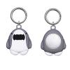 Cute Waterproof Holder Keychain for Air Tag Dog Collar Tracker,Protective Cover for Airtag Key Chain (Shark) view 1
