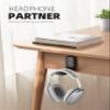 Lamicall Headphone Stand, Headset Holder and 5Pack Cable Spring Holder Clips view 2