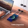 Lamicall Headphone Stand, Headset Holder and 5Pack Cable Spring Holder Clips view 3