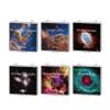 POCOCO Fixed Star and Nebula Series Discs, 5K Resolution, Realistic Patterns, 6 Pieces view 2