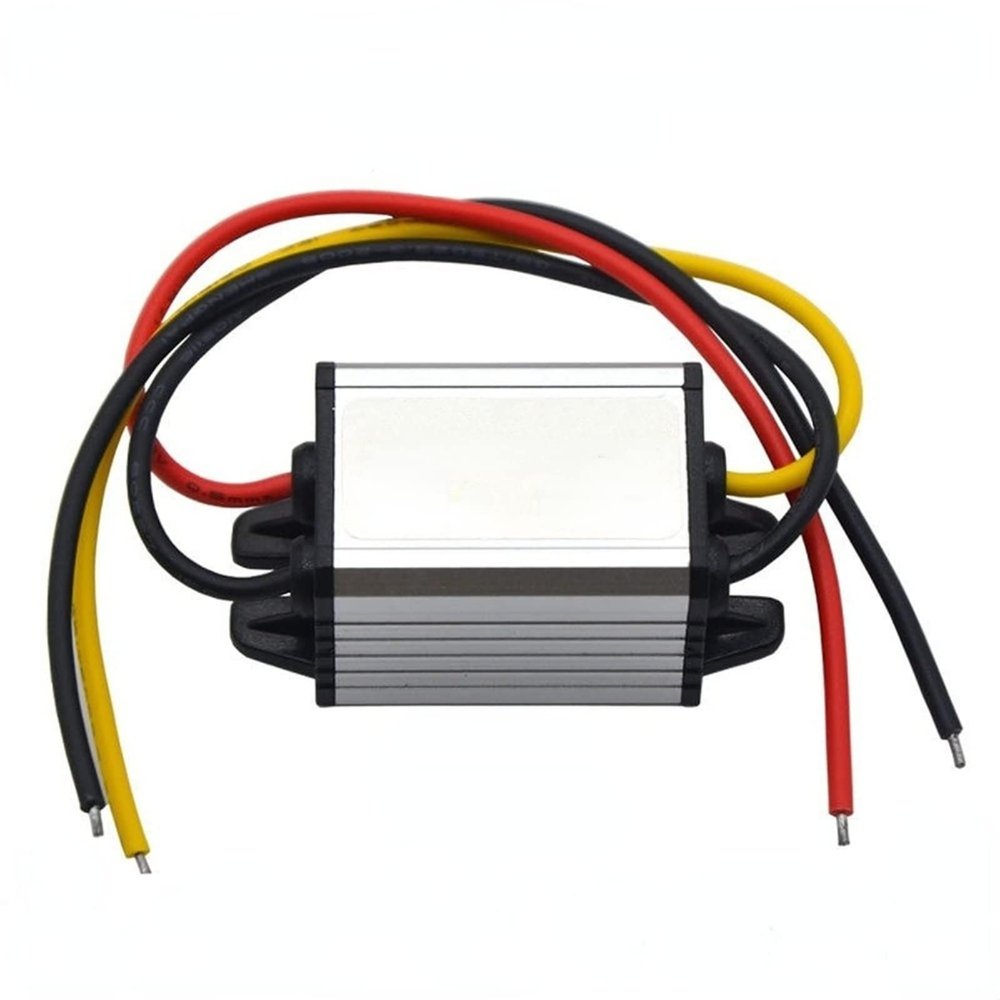 12v to 5v Volt Converter DC 8-20V to 5V 3A 15W Voltage Regulator Board Power Supply Module 9V 12V 24V Waterproof Car Volt Step Down Buck Converter (12V to 3.7V 11W)