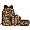 KEIAHUAN Easter Cute Bookbags for Teen Girls with Lunch Box Pencil Case, School Bags Shoulder Book Back Pack for Students Book Bags Satchel Casual Daypack, Colorful Eggs Printed view 1