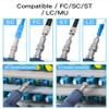 400 Times Magnification Fiber Inspection Real-time Video Probe KOMSHINE KIP-600V Optical Fiber Endface Detector with 3.5-inch HD LCD Display + SC/FC/ST/LC/SC Female/LC Female Tips view 4