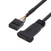 cablecc Single Port USB 3.1 USB-C Type C Female to USB 3.0 19pin Header Motherboard Cable 20cm view 1