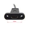 cablecc Single Port USB 3.1 USB-C Type C Female to USB 3.0 19pin Header Motherboard Cable 20cm view 2