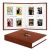 Ruibytree 128 Pockets Instant Mini Photo Album for 2x3 Pictures, Brown view 1