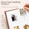 Ruibytree 128 Pockets Instant Mini Photo Album for 2x3 Pictures, Brown view 4
