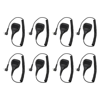 (8PCS) for CP200 Mic [2026 New Version] CLS1410 Microphone for Motorola Mag One BPR40 BPR40D CP100D CP110 CP200D CP200XLS CP185 CLS1110 DTR410 RDU4100 RDU4160D RMU2040 RMU2080D RMU2080 PR400 Mic