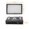Aputure MC Pro RGBWW Mini On Camera Video Light, 5W, CCT 2000K-10000K, CRI/TLCI96, IP65, HSI Mode, Magnetic Design, APP/DMS/Wireless Control view 2
