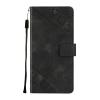 LEMAXELERS Case for iPod Touch 5, iPod Touch 7 Wallet Phone Case with [Credit Card Holder] Indentation Texture PU Flip Leather Phone Case for iPod Touch 5 / Touch 6 Black YBY view 2