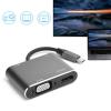 Pilipane Type C to HD Multimedia Interface VGa USB3 0 USB C Docking Station 4in 1 USB C Converter 4K view 2