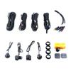 360 Panoramic View 4-Way Parking Reverse Camera for Car GPS Stereo Radio Player view 2