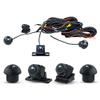 360 Panoramic View 4-Way Parking Reverse Camera for Car GPS Stereo Radio Player view 4