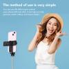 Mini Phone Remote Control Bluetooth App Page Turner Camera Video Recording Remote, Scrolling Controller for Video, Camera, and APP (Black) view 4