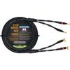 WORLDS BEST CABLES 15 Foot - Canare 4S11  Audiophile Grade - HiFi Star-Quad Single Speaker Cable for Center Channel with Eminence Gold Banana & Spade Connectors view 1
