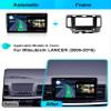 BXLIYER - 6G+128G - Android 13 IPS Double Din Car Stereo Fit Mitsubishi Lancer (2010-2016) - Wireless Carplay/Android Auto/DSP - MIC + LED Camera - 10.1 Inch - Steering Wheel DAB 360-Camera Fast-Boot view 3