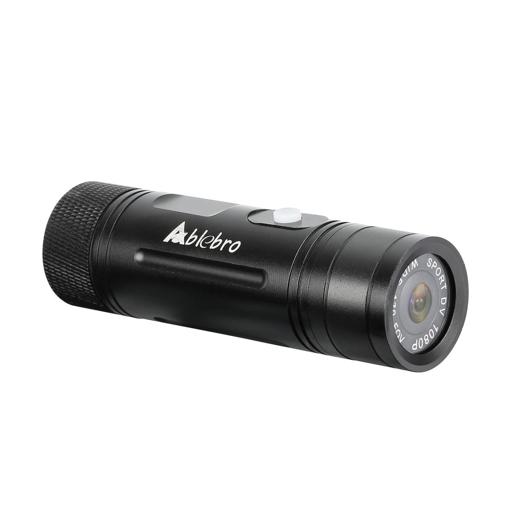 ABLEBRO Action Camera, HD 1080P Video Camera for Riding, Hunting, Fishing, Outdoor Sports