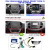 Car Stereo Radio Navigation GPS for Mercedes Benz W447 Vito 3 2014-2020 9.7" Vertical Screen Multimedia Player with BT FM 4G WiFi Steering Wheel Control+Backup Camera,Ts3/3+32g view 2