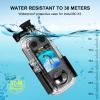 PULUZ 30m/98ft Dive Case for Insta360 X3 Underwater Waterproof Housing Cover Protective PC Shell Photography Housings with Bracket Insta 360 X3 Camera Accessories view 4