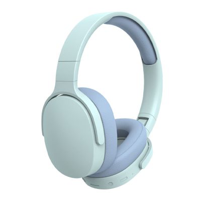 Bluetooth Headphones with Intelligent Noise Reduction,Wireless Headset HiFi Foldable,Ergonomic Bluetooth-Compatible 5.1, Stereo Over Ear HeadphoneWireless Headphones with Microphone Blue