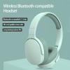 Bluetooth Headphones with Intelligent Noise Reduction,Wireless Headset HiFi Foldable,Ergonomic Bluetooth-Compatible 5.1, Stereo Over Ear HeadphoneWireless Headphones with Microphone Blue view 2