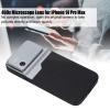 400x Microscope Lens for iOS 14,Portable Phone Microscope with LED Light,Digital Microscope Camera Attachments for Kids Adults view 2