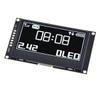 2.42 inch OLED LCD 7 pin module IIC4 line SPI1309 connector 128x64 SSD1309 (white) view 1