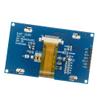 2.42 inch OLED LCD 7 pin module IIC4 line SPI1309 connector 128x64 SSD1309 (blue) view 2