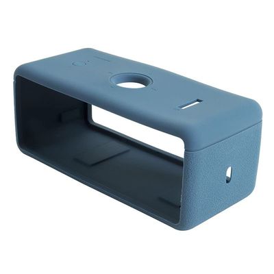 DAYJOY Soft Silicone Protective Bumper Frame Case Cover Compatible with Marshall EMBERTON Portable Bluetooth Speaker, Protective Skin Sleeve with Carabiner (Blue)
