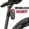 KOM Cycling for Garmin Varia Mount and Saddle Bag Bundle for Garmin Varia Models Including RTL515, RTL510, RVR315 Featuring an ATOP Dial for Security view 4