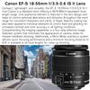 Canon EOS Rebel T7 DSLR Camera with 18-55mm is II Lens Bundle + Canon EF 75-300mm f/4-5.6 III Lens + 420-800mm HD SuperZoom Lens + 128GB Memory + Filters + Flash + Monopod + Professional Bundle Black (Renewed) view 3