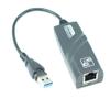 My Cable Mart 6inch USB 3 Type-A to RJ45 CAT6/Gigabit Networking/Ethernet Adapter view 1