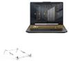 BoxWave Stand and Mount Compatible with ASUS TUF Gaming F15 (15.6 in) - Pocket Aluminum Stand 3-in-1, Portable Multi Angle Viewing Riser - Metallic Silver view 1