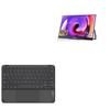 BoxWave Keyboard Compatible with FYHXele Portable Monitor Touchscreen M156DT (15.6 in) - SlimKeys Bluetooth Keyboard with Trackpad, Portable Slim TouchPad - Jet Black view 1