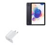 BoxWave Charger Compatible with TCL TAB 10s 9081X1-2CAZUS11 (10.1 in) - PD GAN miniCube (30W), 30W Tiny PD GAN Type-C Wall Charger - Winter White view 1