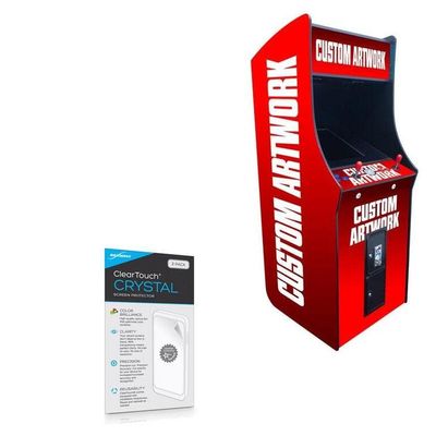 BoxWave Screen Protector Compatible with Creative Arcades 2P Retro (22 in) - ClearTouch Crystal (2-Pack), HD Film Skin - Shields from Scratches