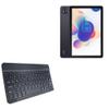 BoxWave Keyboard Compatible with TCL TAB 10s 9081X1-2CAZUS11 (10.1 in) - SlimKeys Bluetooth Keyboard, Portable Thin with Chiclet-Style Keys - Jet Black view 1