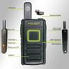Blackbox Pocket+3G 2-Way UHF Radio; 400-470 mhz; 16 Channels; Scan Function; Battery Saver; Squelch Level Adjustment; Low Battery Warning; 1.5W Output; Large PTT Button; TX End Tone view 3