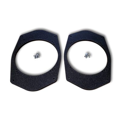 1 Pair - Universal Speaker Adapters 6"x9" 6x9 to 6 1/2" 6.5" - SPKBRK001
