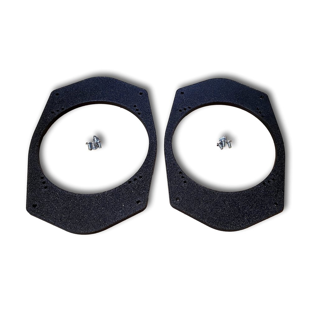 1 Pair - Universal Speaker Adapters 6"x9" 6x9 to 6 1/2" 6.5" - SPKBRK001