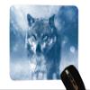Mouse Pad, Desktop Office Mousepad, Firm Grip Gaming (Blue Wolf Snow) view 1