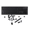 123 Thick PBT ANSI ISO 1.5mm Thickness Blank Keycaps OEM Profile for 108 104 96 87 84 61 68 GMMK KBD75 KBD67 GK64 (Black Blank) view 1