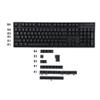 123 Thick PBT ANSI ISO 1.5mm Thickness Blank Keycaps OEM Profile for 108 104 96 87 84 61 68 GMMK KBD75 KBD67 GK64 (Black Blank) view 2