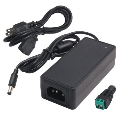 12V 5A Power Supply Adapter 100-240V AC to DC Converter with 5.5X 2.5/2.1mm Plug 12 Volt 5 Amp 4A 3A 2A 1A Switching Power Supply AC/DC Adapter for 12V 5050 3528 LED Strip Module Light