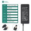 12V 5A Power Supply Adapter 100-240V AC to DC Converter with 5.5X 2.5/2.1mm Plug 12 Volt 5 Amp 4A 3A 2A 1A Switching Power Supply AC/DC Adapter for 12V 5050 3528 LED Strip Module Light view 2
