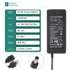 24V DC Power Supply 2A 48W Ueiversal AC Adapter 100-240V 50-60 Hz to DC 24V Transformer Power Cord Converter with 5.5mmx 2.5mm /2.1mm Plug for LED Strip Light CCTV Camera view 2